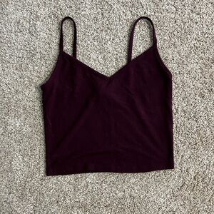 Forever 21 Maroon Crop Cami